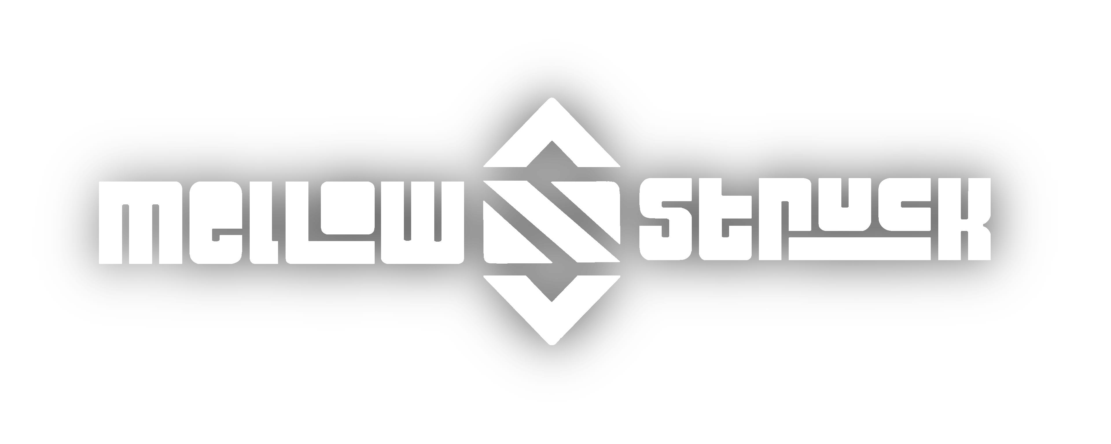 White Mellowstruck Wordmark