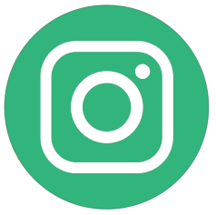 Green Instagram Logo.